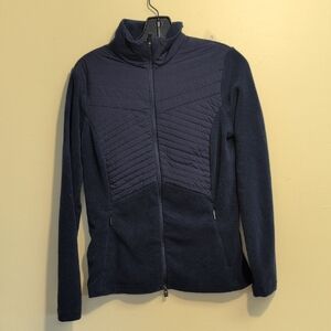 KJUS Scylla Midlayer Jacket Fleece Blue Womens Medium NWT